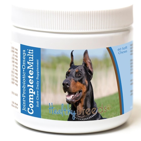 Healthy Breeds Doberman Pinscher All in One Multivitamin Soft Chew, 60PK 192959007920